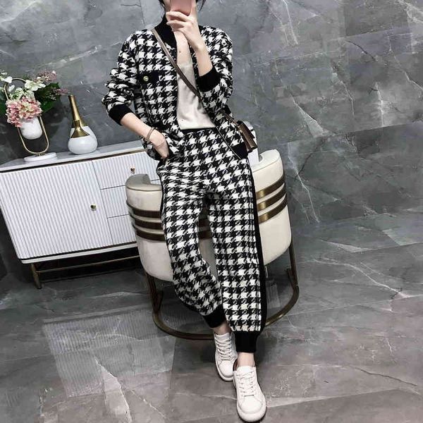 pant autumn fashion mesh chess from two sets of women's clothes zip-up cardigan jacket + pants harem korean casual tracksuits 7hlh, White
pant autumn fashion mesh chess from two sets of women's clothes zip-up cardigan jacket + pants harem korean casual tracksuits 7hlh, White