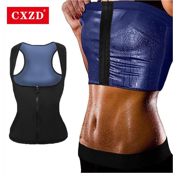 women's shapers cxzd women sauna shaper vest thermo sweat tank body shapewear slimming waist trainer corset gym fitness shirt workout, Black;white 
women's shapers cxzd women sauna shaper vest thermo sweat tank body shapewear slimming waist trainer corset gym fitness shirt workout, Black;white