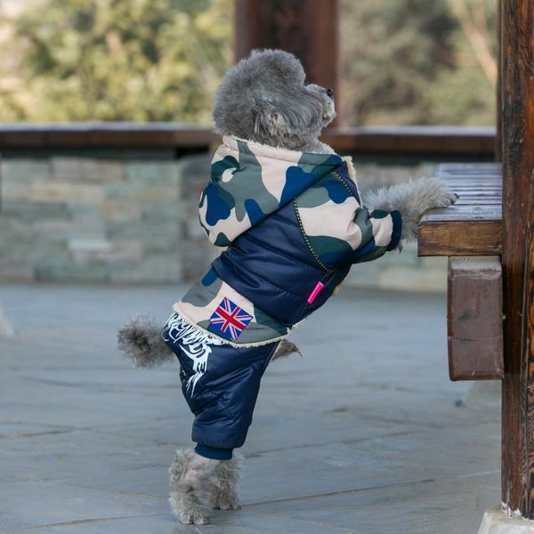 dog apparel weather pet camouflage four-legged down jacket warm costume for small dogs/cats
dog apparel weather pet camouflage four-legged down jacket warm costume for small dogs/cats