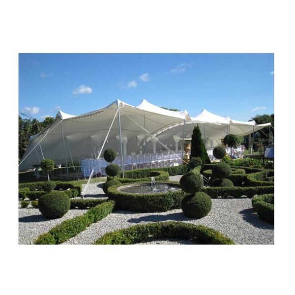 15m x 20m waterproof white color stretch tent cover anti-uv fr elastic fabric samples custom size luxury wedding tents and shelters
15m x 20m waterproof white color stretch tent cover anti-uv fr elastic fabric samples custom size luxury wedding tents and shelters