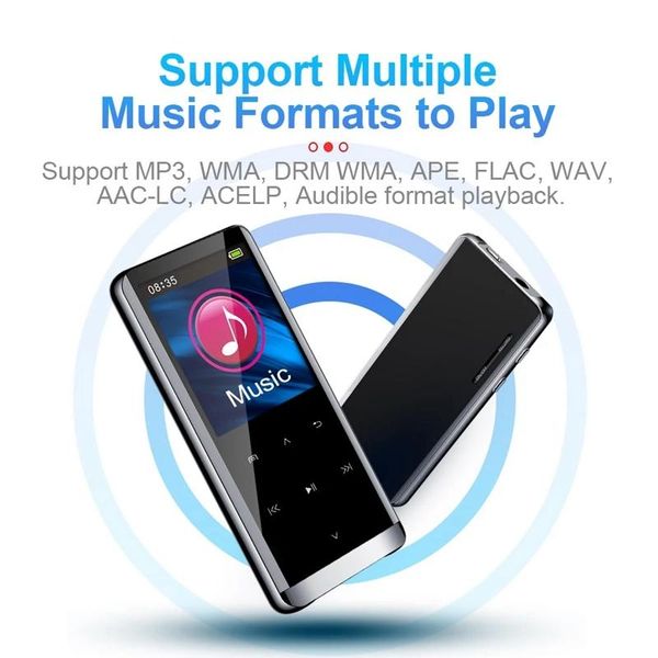 player portable lossless sound bt digital with fm radio audiobook backlit keys built-in speaker & mp4 players mp3
player portable lossless sound bt digital with fm radio audiobook backlit keys built-in speaker & mp4 players mp3