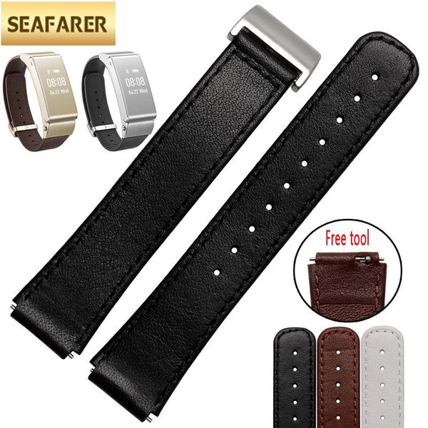 watch bands 15mm genuine leather watchband adapter huawei b2 b3 smart bracelet sports business edition clasp tools, Black;brown
watch bands 15mm genuine leather watchband adapter huawei b2 b3 smart bracelet sports business edition clasp tools, Black;brown