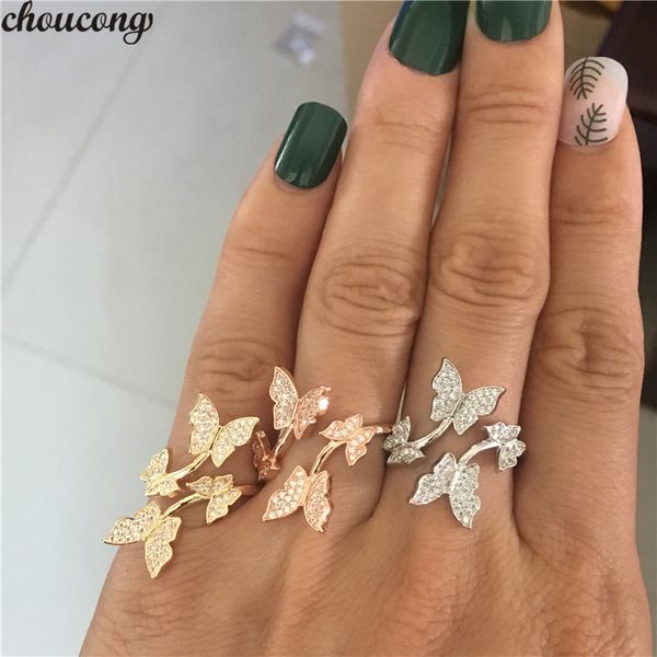 choucong butterfly promise ring 925 sterling silver pave aaaaa cz statement party wedding band rings for women bridal jewelry, Slivery;golden
choucong butterfly promise ring 925 sterling silver pave aaaaa cz statement party wedding band rings for women bridal jewelry, Slivery;golden