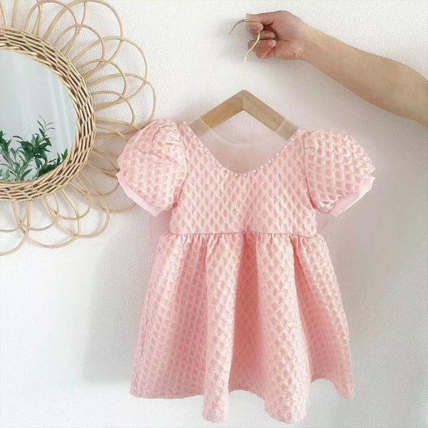 girls summer childrens bubble short girl dresses sleeved little korean style casual toddler princess, Red;yellow
girls summer childrens bubble short girl dresses sleeved little korean style casual toddler princess, Red;yellow