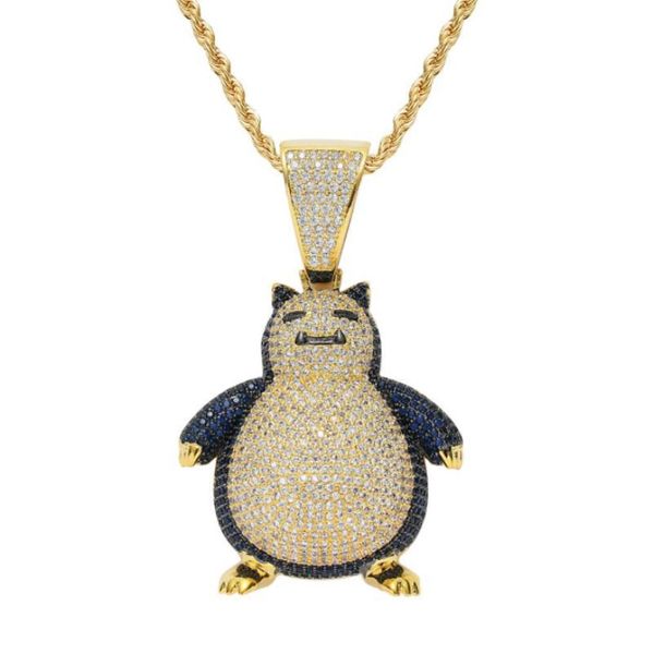 pendant necklaces exquisite fashion zircon cartoon elf metal necklace hip hop men's rock prom jewelry, Silver
pendant necklaces exquisite fashion zircon cartoon elf metal necklace hip hop men's rock prom jewelry, Silver