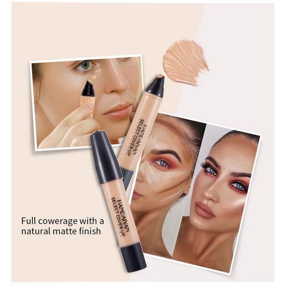 2021 handaiyan liquid concealer stick scars acne cover smooth full coverage foundation makeup face eye dark circles corrector
2021 handaiyan liquid concealer stick scars acne cover smooth full coverage foundation makeup face eye dark circles corrector