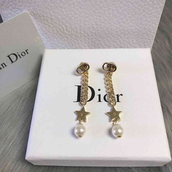 special offer 2021 luxury designer jewelry star pearl chain earrings long fashion design sense pearl earrings before and after, Silver
special offer 2021 luxury designer jewelry star pearl chain earrings long fashion design sense pearl earrings before and after, Silver