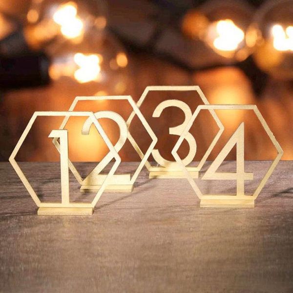 party decoration 10 pcs wedding table number wood signs hexagon numbers geometric decor 1-10
party decoration 10 pcs wedding table number wood signs hexagon numbers geometric decor 1-10