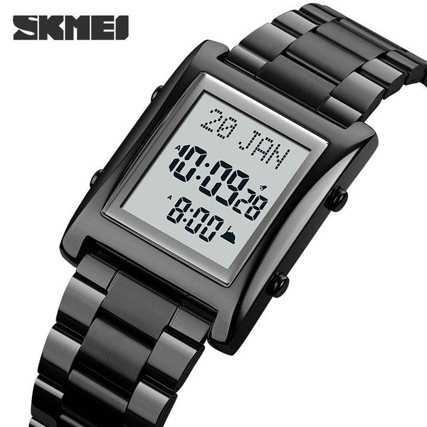 wristwatches muslim azan clock watch for prayer with qibla compass adhan alarm hijri calendar islamic al harameen fajr skmei reloj homme, Slivery;brown
wristwatches muslim azan clock watch for prayer with qibla compass adhan alarm hijri calendar islamic al harameen fajr skmei reloj homme, Slivery;brown