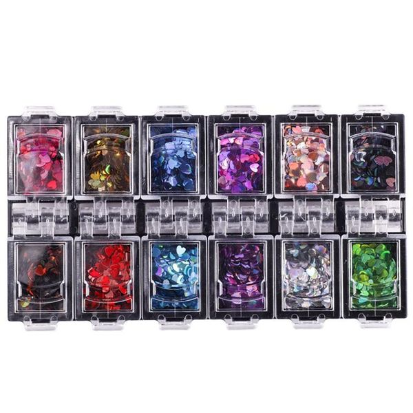 colors shiny and ultra-thin nail sequin jewelry boxed patch art decorations glitter nails stickers & decals, Black
colors shiny and ultra-thin nail sequin jewelry boxed patch art decorations glitter nails stickers & decals, Black
