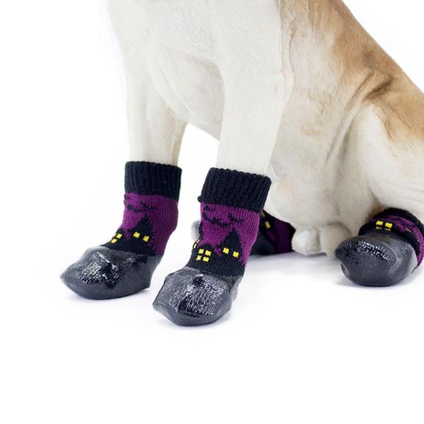 dog apparel halloween rubber sole waterproof purple anti-slip boots protectors socks small medium large dirty-proof feet cover
dog apparel halloween rubber sole waterproof purple anti-slip boots protectors socks small medium large dirty-proof feet cover