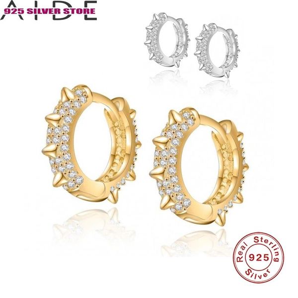 hoop & huggie aide micro-inlaid zircon thorn head earring for women fashion huggie earrings boucle oreille femme sterling 925 silver, Golden;silver
hoop & huggie aide micro-inlaid zircon thorn head earring for women fashion huggie earrings boucle oreille femme sterling 925 silver, Golden;silver