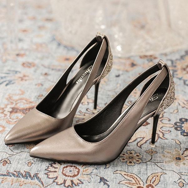dress shoes night club bling cut out pumps woman sandalias summer glitter pointed toe talon hauts stiletto ultra-high heels women 2021, Black
dress shoes night club bling cut out pumps woman sandalias summer glitter pointed toe talon hauts stiletto ultra-high heels women 2021, Black