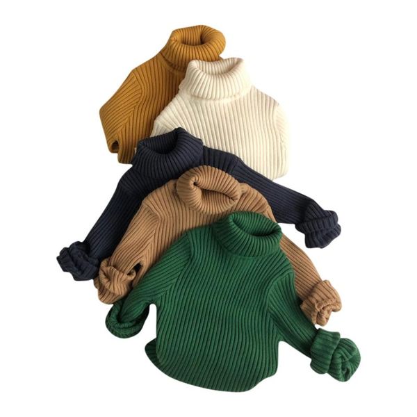 pullover children sweater solid color long sleeve turtleneck warm knitwear autumn winter casual knitted for girls boys, Blue
pullover children sweater solid color long sleeve turtleneck warm knitwear autumn winter casual knitted for girls boys, Blue