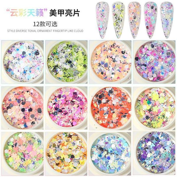 powder laser colorful butterfly star fairy suit glittering nail accessories diy glitter1, Silver;gold
powder laser colorful butterfly star fairy suit glittering nail accessories diy glitter1, Silver;gold