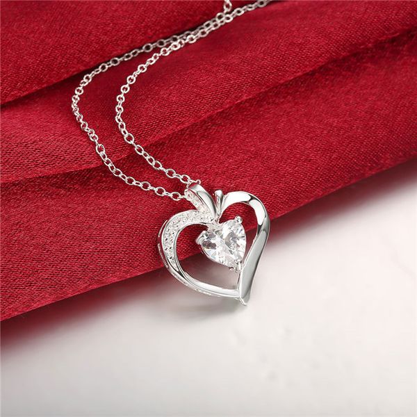 women's sterling silver plated heart pendant necklaces gssn329 fashion lovely 925 silver plate jewelry necklace
women's sterling silver plated heart pendant necklaces gssn329 fashion lovely 925 silver plate jewelry necklace