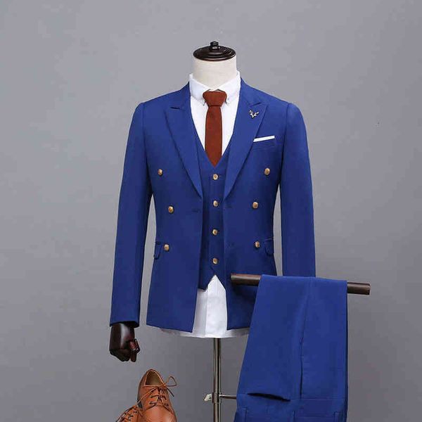 men's suits & blazers fashion royal blue mens wedding custom made tuxedos men 3 piece groomsman grooms if6y, White;black
men's suits & blazers fashion royal blue mens wedding custom made tuxedos men 3 piece groomsman grooms if6y, White;black