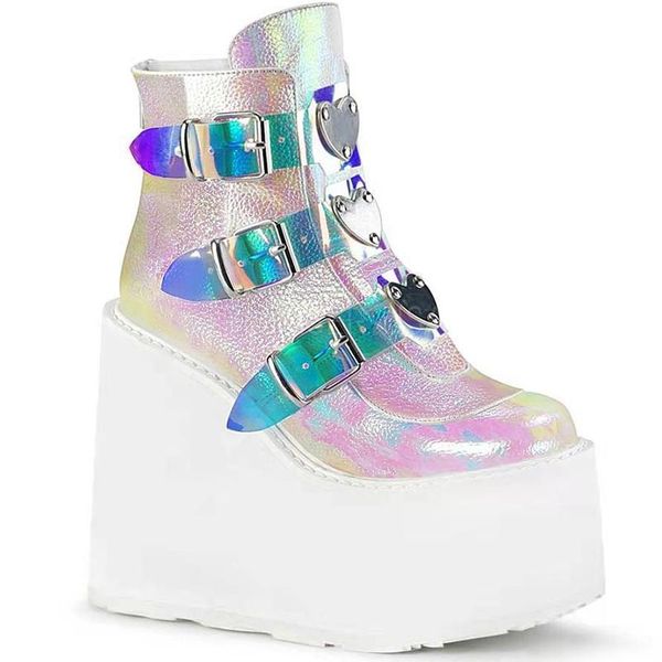 boots 2021 motorcycle women's leather shoes white wedge heel women zipper thick bottom fashion boots43, Black
boots 2021 motorcycle women's leather shoes white wedge heel women zipper thick bottom fashion boots43, Black