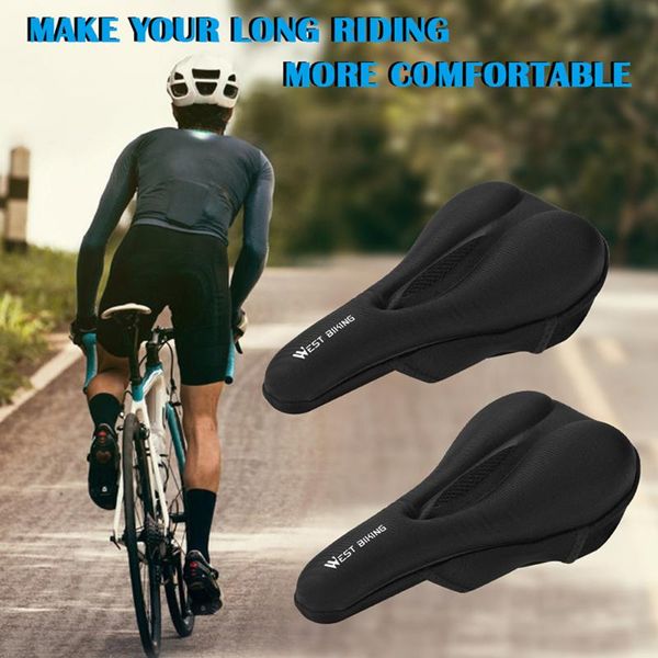 bike saddles west biking saddle silicon gels thick sponge breathable soft cushion cover mtb road comfortable bicycle
bike saddles west biking saddle silicon gels thick sponge breathable soft cushion cover mtb road comfortable bicycle