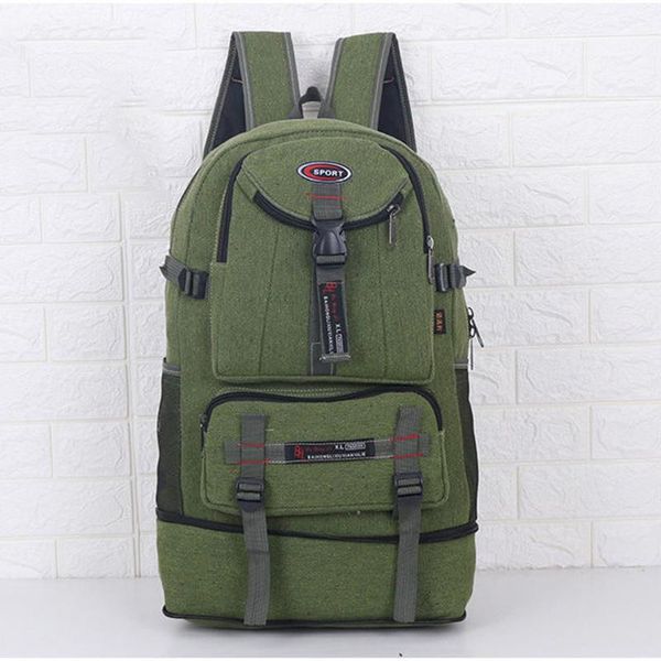 casual men's outdoor mountaineering backpack canvas fabric multifunctional large-capacity travel student bag
casual men's outdoor mountaineering backpack canvas fabric multifunctional large-capacity travel student bag