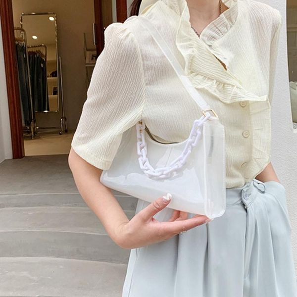 evening bags transparent clear jelly handbag shoulder for women elegant party underarm bag
evening bags transparent clear jelly handbag shoulder for women elegant party underarm bag