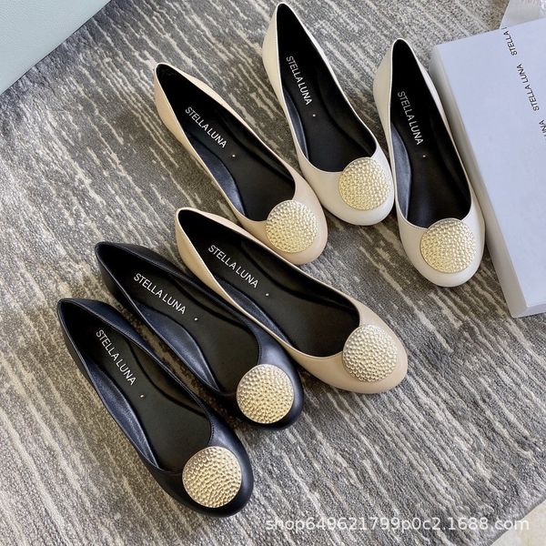 luxury shoes 2021 fashion ballet flat sho round head shallow mouth soft bottom scoop versatile luna single sho women, Black
luxury shoes 2021 fashion ballet flat sho round head shallow mouth soft bottom scoop versatile luna single sho women, Black