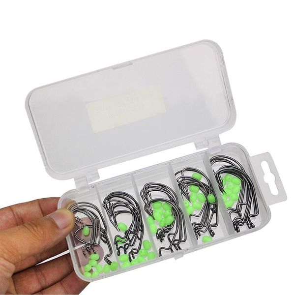 fishing hooks 50pcs crank swivel green silver high carbon steel fishhooks with box tackle jigs hook
fishing hooks 50pcs crank swivel green silver high carbon steel fishhooks with box tackle jigs hook