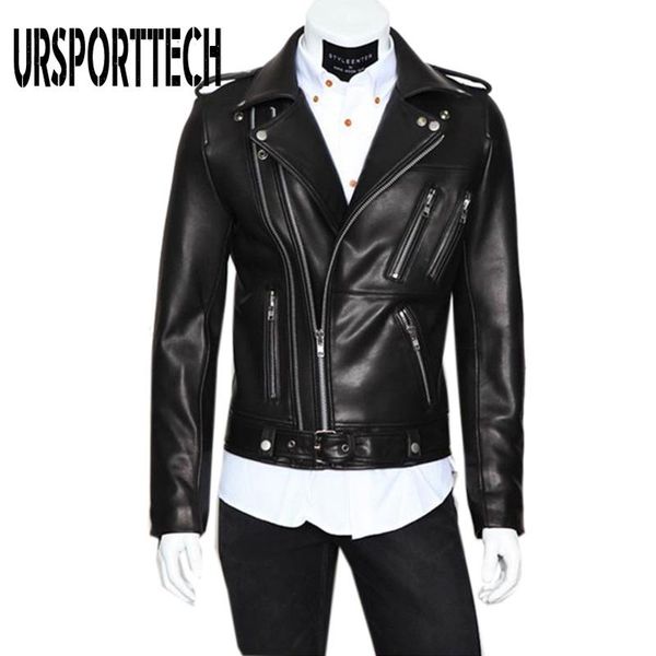 men's fur & faux quality black leather jacket men autumn winter temperament male locomotive motorcycle multi-zipper lapel design
men's fur & faux quality black leather jacket men autumn winter temperament male locomotive motorcycle multi-zipper lapel design