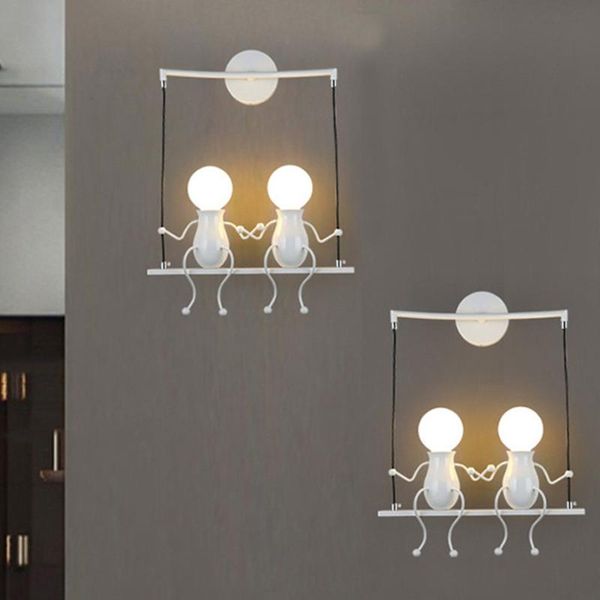 wall lamp e27 nordic personality robot background light creative cartoon led kids children bedside lamps
wall lamp e27 nordic personality robot background light creative cartoon led kids children bedside lamps