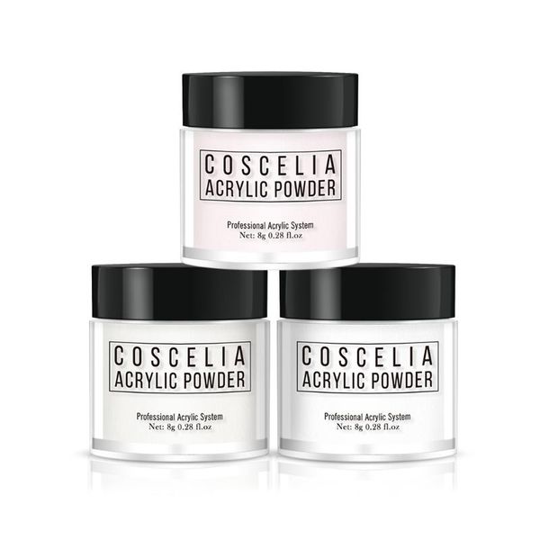 nail art kits coscelia 2/3pcs acrylic set with powder liquid for manicure extension kit glitter tips
nail art kits coscelia 2/3pcs acrylic set with powder liquid for manicure extension kit glitter tips