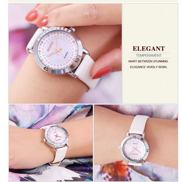 wristwatches 2021 crystal rhinestoneladies watch fashion leather strap multi-function quartz ladies couple gift relogio feminino, Slivery;brown
wristwatches 2021 crystal rhinestoneladies watch fashion leather strap multi-function quartz ladies couple gift relogio feminino, Slivery;brown