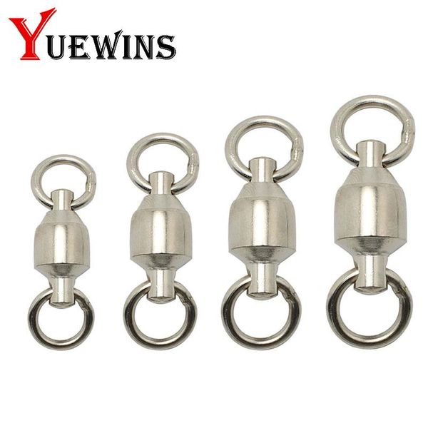 fishing hooks yuewins 10pcs heavy duty ball bearing barrel rolling swivel solid ring stainless steel connector tackle tp295
fishing hooks yuewins 10pcs heavy duty ball bearing barrel rolling swivel solid ring stainless steel connector tackle tp295