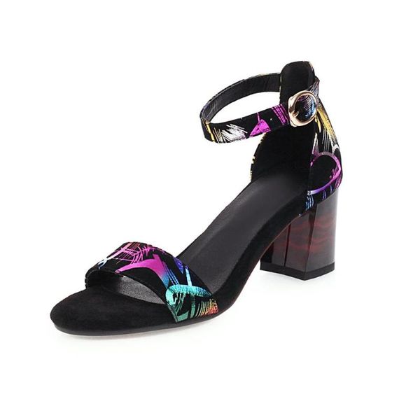 sandals friczot ladies thick heels print comfort summer plus size 6cm, Black
sandals friczot ladies thick heels print comfort summer plus size 6cm, Black