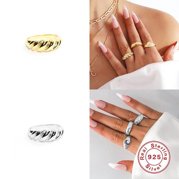 cluster rings korean ins fashion croissant ring for women ladies with 925 sterling silver punk hip- party anillos fine jewelry, Golden;silver
cluster rings korean ins fashion croissant ring for women ladies with 925 sterling silver punk hip- party anillos fine jewelry, Golden;silver