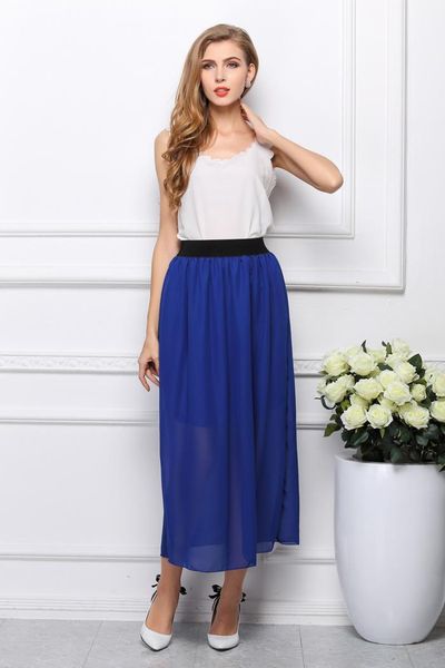 skirts for women stylish lady 2layer long maxi chiffon pleated elastic waist skirt ladies wear, Black
skirts for women stylish lady 2layer long maxi chiffon pleated elastic waist skirt ladies wear, Black