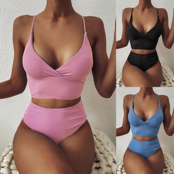 women's swimwear two-piece fashion bikini set women swimsuit bandeau bandage high waist push-up brazilian solid 2021, White;black
women's swimwear two-piece fashion bikini set women swimsuit bandeau bandage high waist push-up brazilian solid 2021, White;black