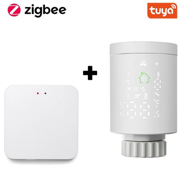 smart home control tuya zigbee radiator actuator programmable thermostat thermostatic valve temperature controller support alexa
smart home control tuya zigbee radiator actuator programmable thermostat thermostatic valve temperature controller support alexa