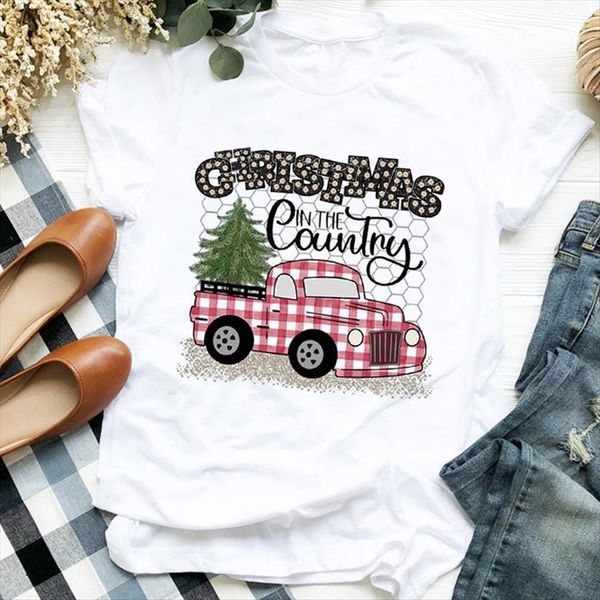 plaid truck tree mujer camisetas women t shirts holiday merry christmas clothes graphic print tee female shirt, White
plaid truck tree mujer camisetas women t shirts holiday merry christmas clothes graphic print tee female shirt, White