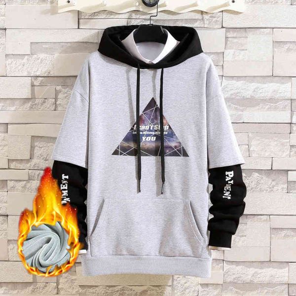 men's hoodies & sweatshirts casual fashion wool warm hoodie youth loose-fitting velvet long-sleeved men hip hop big s, Black
men's hoodies & sweatshirts casual fashion wool warm hoodie youth loose-fitting velvet long-sleeved men hip hop big s, Black