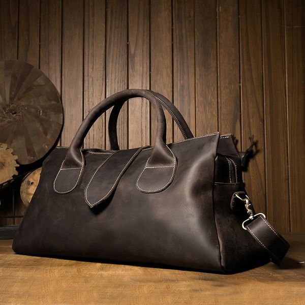 duffel bags crazy horse leather men's travel genuine duffle luggage bag big weekend
duffel bags crazy horse leather men's travel genuine duffle luggage bag big weekend