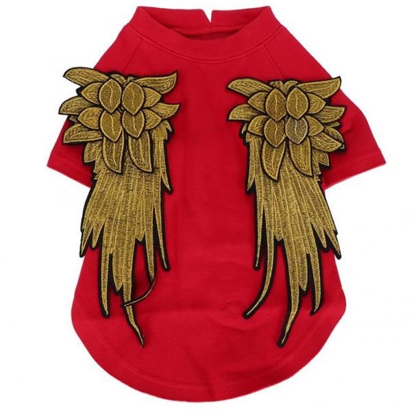dog apparel red cotton cute pet clothes costume dressing clothing with golden wings for cats dogs four legs thick
dog apparel red cotton cute pet clothes costume dressing clothing with golden wings for cats dogs four legs thick