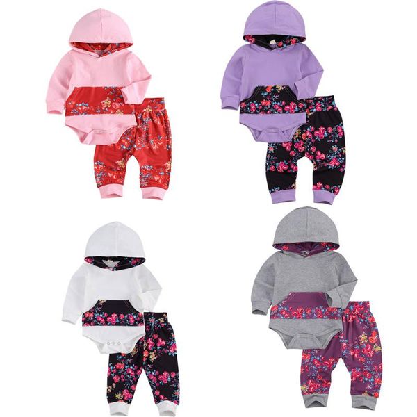 clothing sets 0-24m baby girl floral hoodie set flower printed v-neck hooded hat romper loose jogger pants outfits girls clothes, White
clothing sets 0-24m baby girl floral hoodie set flower printed v-neck hooded hat romper loose jogger pants outfits girls clothes, White