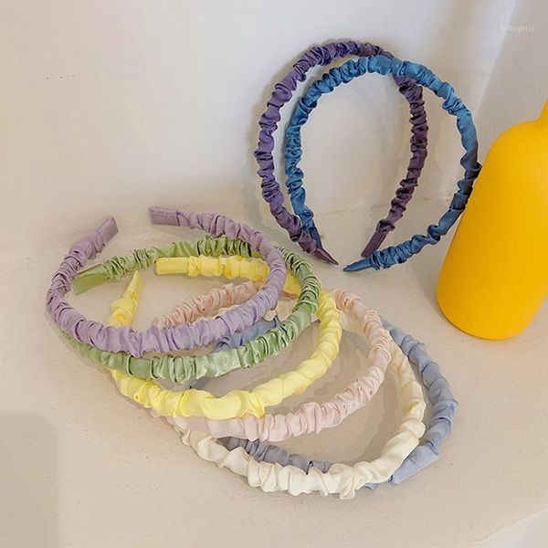 solid color girl hairband tangled headdress wild satin folds headband sweet temperament hairpin hair accessories1
solid color girl hairband tangled headdress wild satin folds headband sweet temperament hairpin hair accessories1