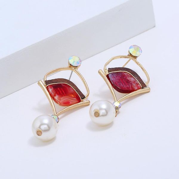 handmade geometric drop earrings for women wedding pearl dangel fashion 2021 christmas trendy jewellery accessories dangle & chandelier, Silver
handmade geometric drop earrings for women wedding pearl dangel fashion 2021 christmas trendy jewellery accessories dangle & chandelier, Silver