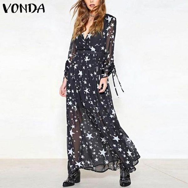 women maxi dress autumn vintage print long dresses v neck bohemian party vestidos plus size s-5xl loose sundress casual, Black;gray
women maxi dress autumn vintage print long dresses v neck bohemian party vestidos plus size s-5xl loose sundress casual, Black;gray