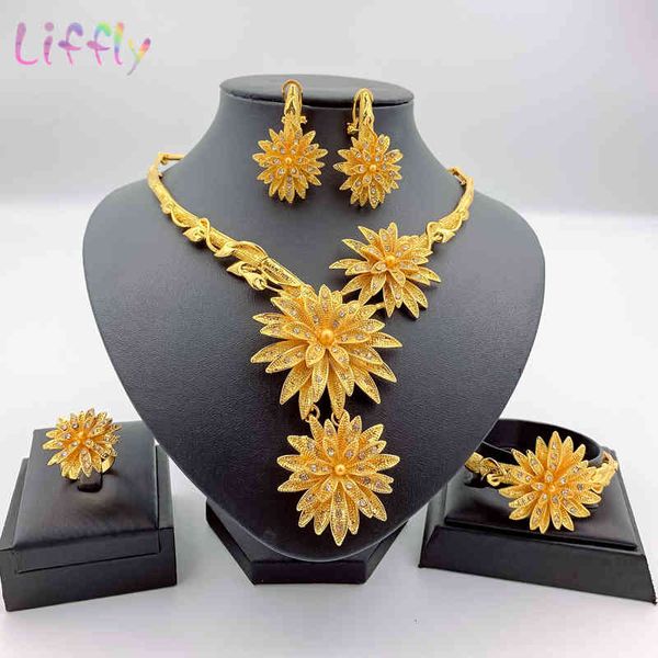 jewelry sets nigeria exaggerated big necklace crystal pendant earrings charm bride ring for women party gift fashion, Black
jewelry sets nigeria exaggerated big necklace crystal pendant earrings charm bride ring for women party gift fashion, Black