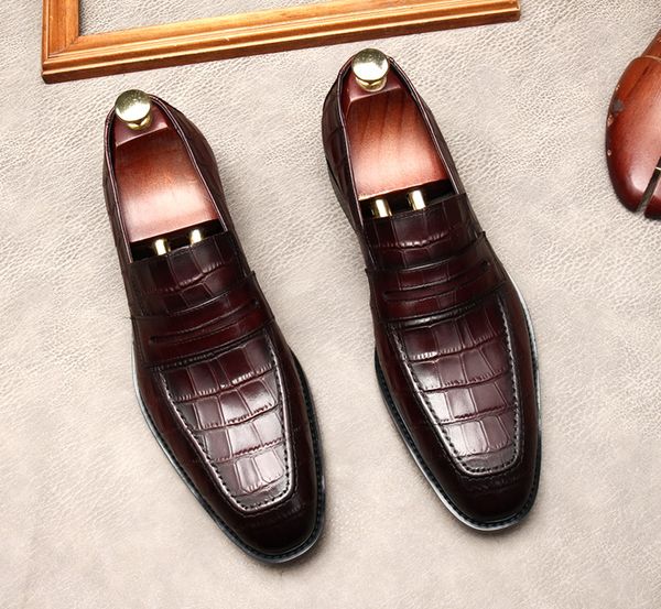 italian slip on men dress shoes business wedding genuine leather mens oxford shoes brogue classic black brown men formal shoes
italian slip on men dress shoes business wedding genuine leather mens oxford shoes brogue classic black brown men formal shoes
