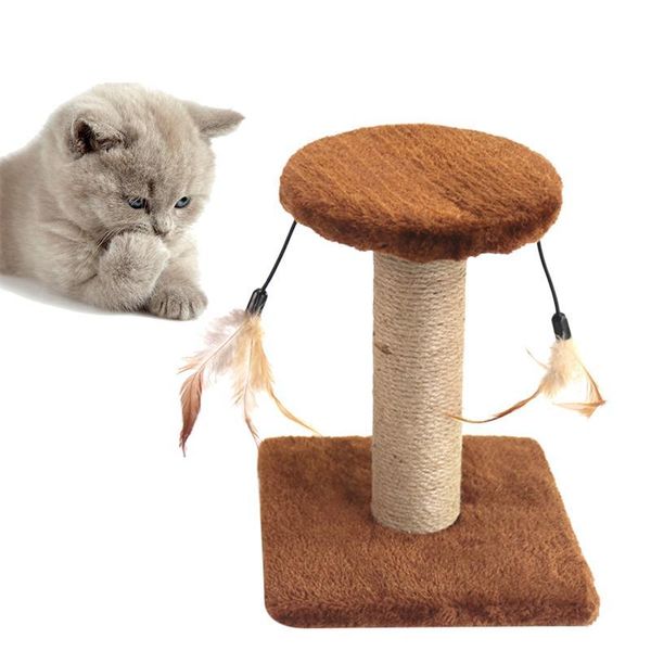 cat toys 1pc pet climbing frame sisal feather toy grinding practical scratch board for kitten cats
cat toys 1pc pet climbing frame sisal feather toy grinding practical scratch board for kitten cats