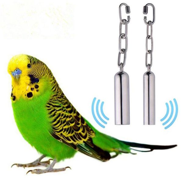 other bird supplies (15pcs/lot)hanging bell parrot cage bite toy stainless steel squirrel pigeon swing stand pet birds products s/l wholesal
other bird supplies (15pcs/lot)hanging bell parrot cage bite toy stainless steel squirrel pigeon swing stand pet birds products s/l wholesal