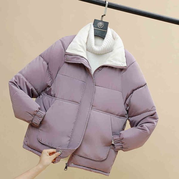 season cotton padded jacket women's short down winter bread small, Black
season cotton padded jacket women's short down winter bread small, Black